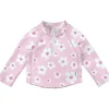 Iplay - Baby Girl Manga Longa Flores Rashguard, Rosa Claro