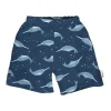 Iplay - Calção de banho ecológico com fralda de banho embutida, Navy Narwhal
