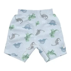 Iplay - Calção de banho ecológico Easy-Change, Dinos azul claro