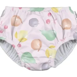 Iplay - Eco Pull-Up Swim Fralda, Rosa Claro Frutas Mix