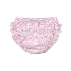 Iplay - Fralda de Natação Absorvente Reutilizável Ruffle Snap, Flor