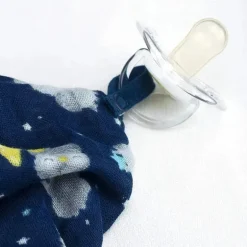 Iplay - Mordedor de cobertor aconchegante, coruja azul 0/12 meses