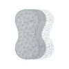 Iplay - Panos de arroto de musselina 3Pk feitos de algodão orgânico, coala cinza