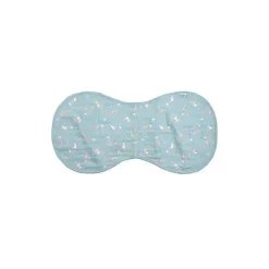 Iplay - Panos de arroto de musselina 3Pk feitos de algodão orgânico, Aqua Fox