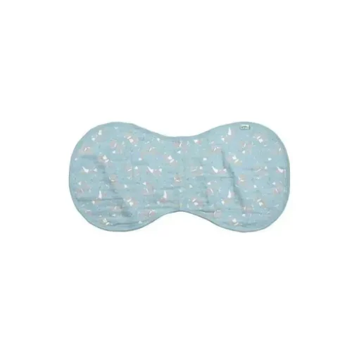 Iplay - Panos de arroto de musselina 3Pk feitos de algodão orgânico, Aqua Fox