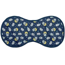 Iplay - panos de arroto de musselina 3Pk, coruja azul