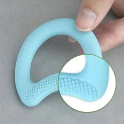 Iplay - Primeiros mordedores feitos de silicone (3Pk), Aqua Set 3 Mo+
