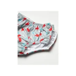 Iplay Baby - Fraldas de natação para bebês com proteção UV, caranguejo cinza