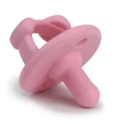 Itzy Ritzy - 2 pacotes de chupetas de silicone - laço (rosa claro/rosa escuro)