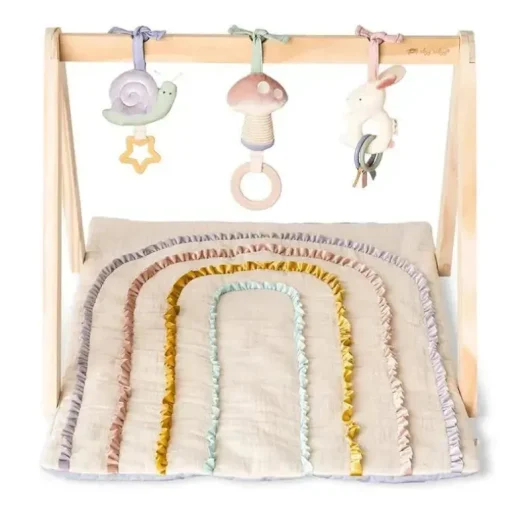 Itzy Ritzy - Bitzy Bespoke Ritzy Activity Gym™ Ginásio de madeira, pastel