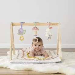 Itzy Ritzy - Bitzy Bespoke Ritzy Activity Gym™ Ginásio de madeira, pastel