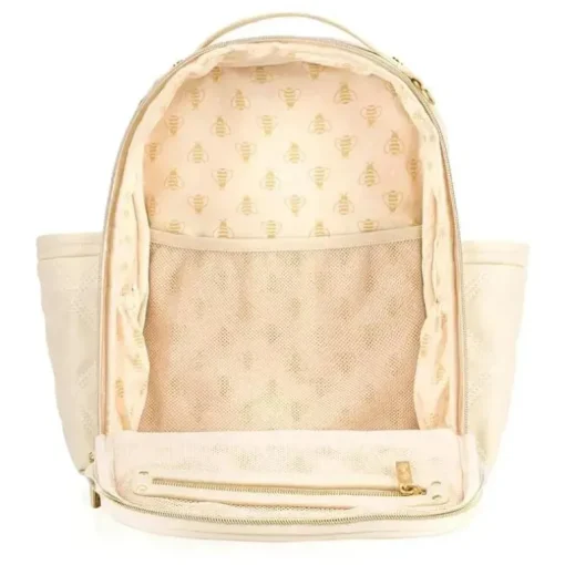 Itzy Ritzy - Bolsa de Fraldas Baby Mini Plus, Leite e Mel
