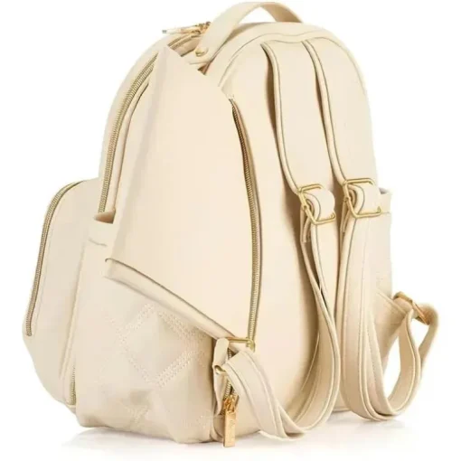 Itzy Ritzy - Bolsa de Fraldas Baby Mini Plus, Leite e Mel