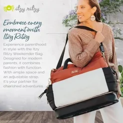 Itzy Ritzy - Bolsa Dream Weekender, Café e Creme
