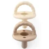 Itzy Ritzy - Chupeta de silicone 2Pk, tranças de torrada e creme de manteiga