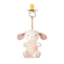 Itzy Ritzy - chupetas com borracha natural e algodão macio Lovey Bunny