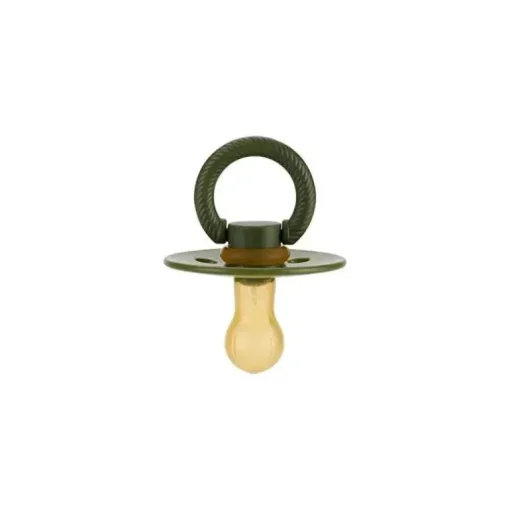 Itzy Ritzy - chupetas de borracha natural camufladas e meia-noite 2Pk
