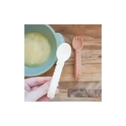 Itzy Ritzy - conjunto de colheres e garfos para doces com creme de manteiga, caramelo e 2 unidades