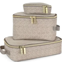 Itzy Ritzy - Cubos de Embalagem, Taupe