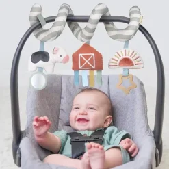 Itzy Ritzy - Fazenda de brinquedos com atividade de cadeirinha de carro em espiral