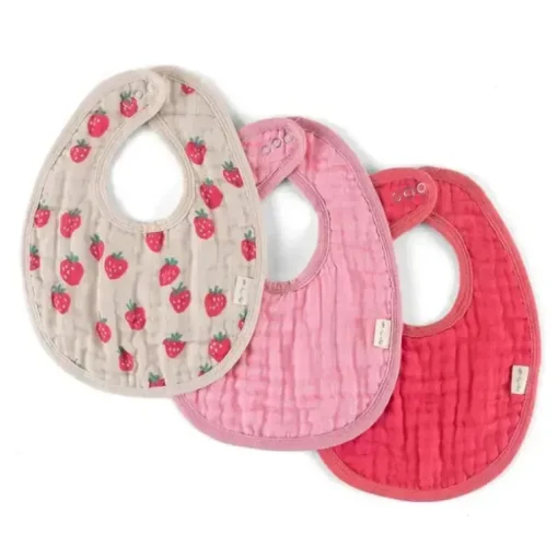 Itzy Ritzy - Itzy Bibs™, Strawberries + Cream