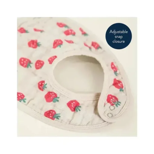 Itzy Ritzy - Itzy Bibs™, Strawberries + Cream