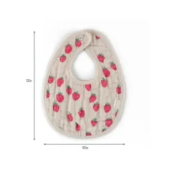 Itzy Ritzy - Itzy Bibs™, Strawberries + Cream