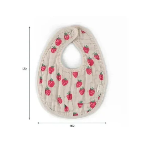 Itzy Ritzy - Itzy Bibs™, Strawberries + Cream