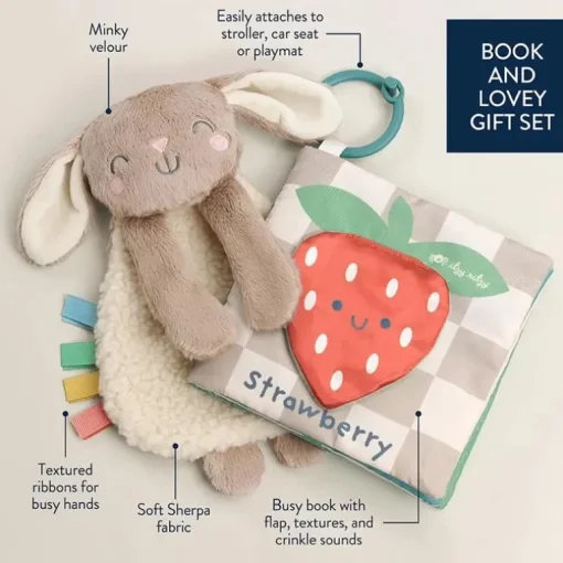 Itzy Ritzy - Itzy Learn & Snuggle Gitf Set, Bunny