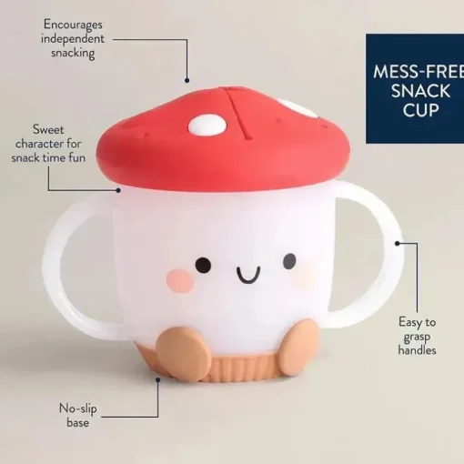 Itzy Ritzy - Itzy Snack Cup™, Mushroom