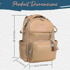 Itzy Ritzy - Mochila para fraldas Chai Latte Boss Plus™