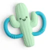 Itzy Ritzy - mordedor de silicone com alças fáceis de agarrar, cacto