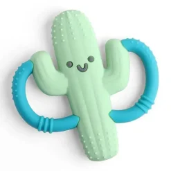 Itzy Ritzy - mordedor de silicone com alças fáceis de agarrar, cacto