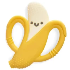 Itzy Ritzy - mordedor de silicone com alças fáceis de agarrar, banana