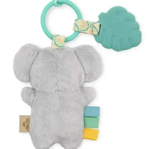 Itzy Ritzy - Mordedor de silicone de pelúcia Pal, Koala