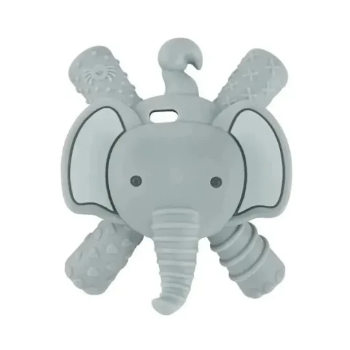 Itzy Ritzy - Mordedor Molar de Silicone, Elefante