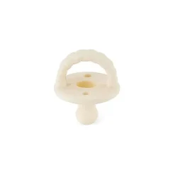 Itzy Ritzy - 2Pk Chupetas Ortodônticas de Silicone Toast &amp; Buttercream, 0/6M