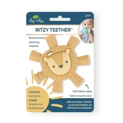 Itzy Ritzy - Ritzy Teether™ Mordedor de molares para bebês, Leão