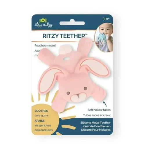 Itzy Ritzy - Teether™ Mordedor de molares para bebês, coelho