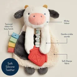 Itzy Ritzy - Vaca Itzy Friends Lovey™ Pelúcia