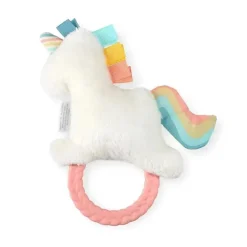 Itzy Ritzy Rattle Pal pelúcia com mordedor unicórnio
