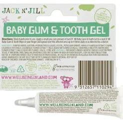 Jack N' Jill - goma de bebê e gel dental 0,5 onças