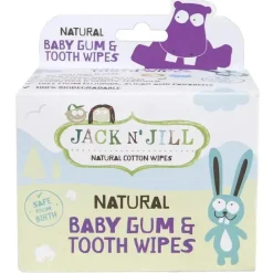Jack N' Jill - Lenços umedecidos e chicletes para bebês de 25 quilates