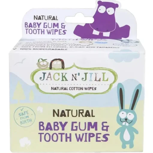 Jack N' Jill - Lenços umedecidos e chicletes para bebês de 25 quilates