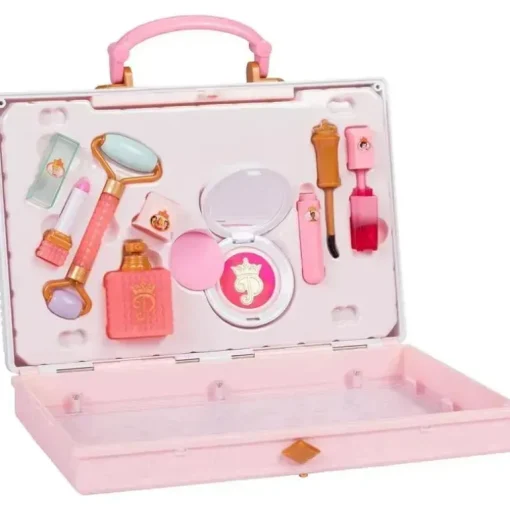 Jakks - Bolsa tote de maquiagem moderna para meninas da coleção estilo princesa da Disney