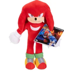 Jakks - Sonic 3 Movie Basic Plush, Knuckles