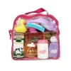 JC Toys - Bolsa de acessórios para berçário de bonecas com 20 peças Berenguer Boutique, maiores de 2 anos