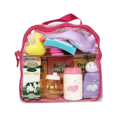 JC Toys - Bolsa de acessórios para berçário de bonecas com 20 peças Berenguer Boutique, maiores de 2 anos