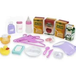 JC Toys - Bolsa de acessórios para berçário de bonecas com 20 peças Berenguer Boutique, maiores de 2 anos