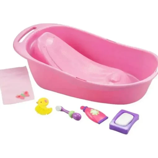 JC Toys - Boneca de banho realista para recém-nascidos, cabe em bonecas de até 16 anos, maiores de 2 anos